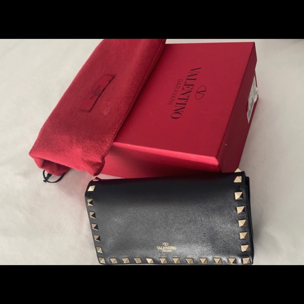 100% Valentino Rockstud Crossbody Purse